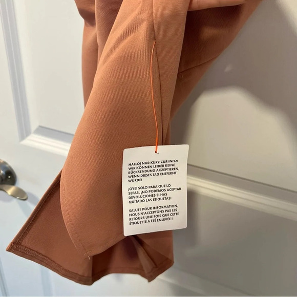 ASOS design  mini structured dress with under bust cut out detail size 6 - Picture 6 of 11